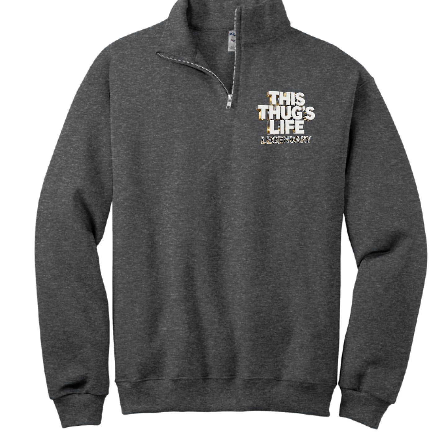 BLACK HEATHER - FRONT