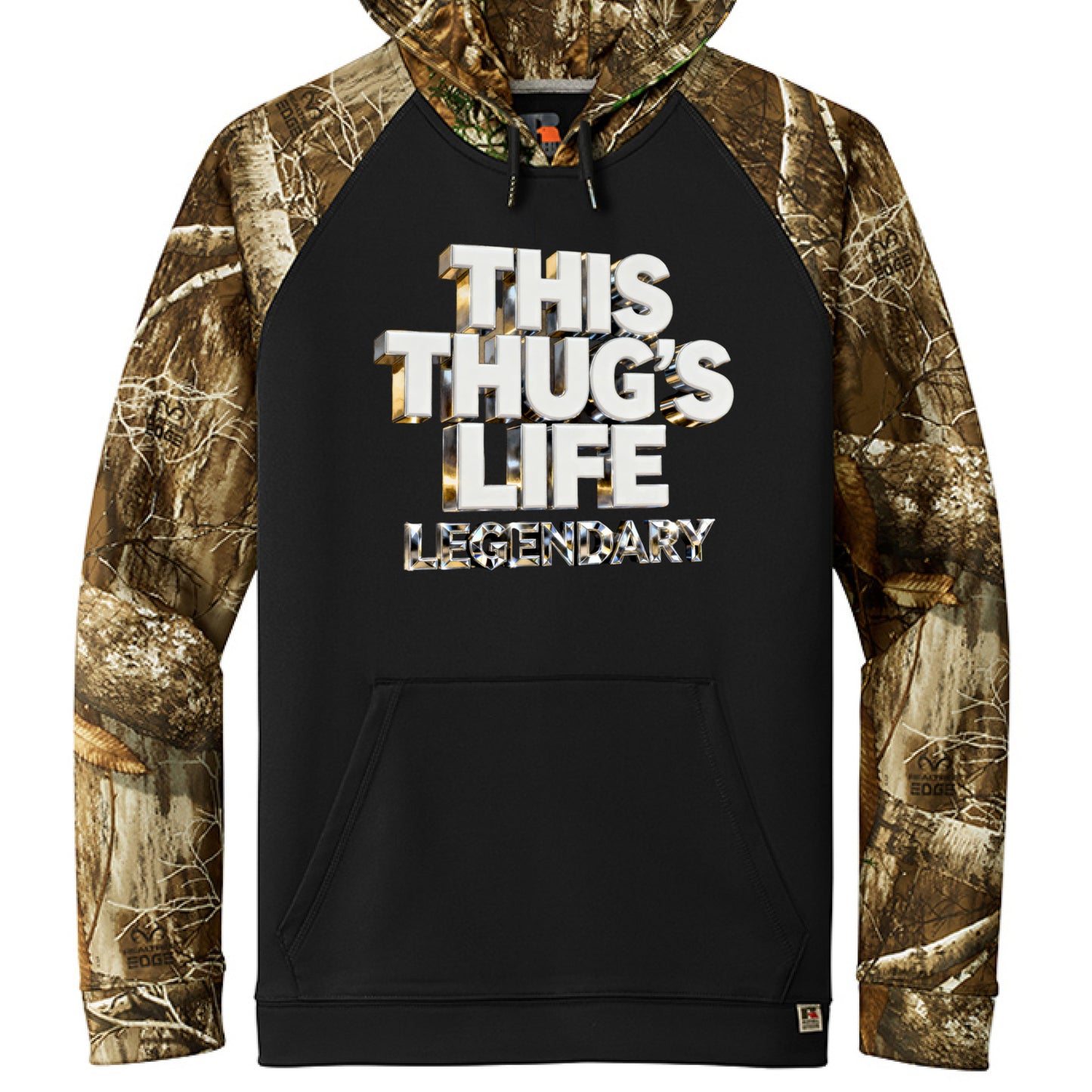 Black/ Realtree Edge - FRONT